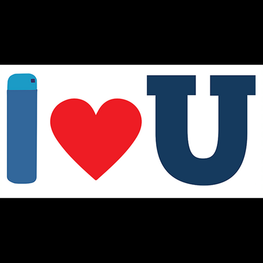 I love U sticker