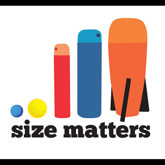 Size matters sticker